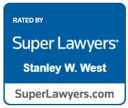Rated By Super Lawyers Stanley W. West SuperLawyers.com